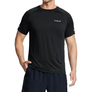 image:imagebaleaf Mens Running Shirts Quick Dry Workout Athletic TShirtA001black
