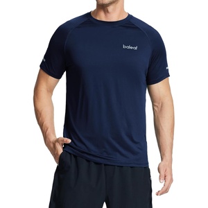 image:imagebaleaf Mens Running Shirts Quick Dry Workout Athletic TShirtA004navy