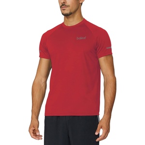 image:imagebaleaf Mens Running Shirts Quick Dry Workout Athletic TShirtA006red