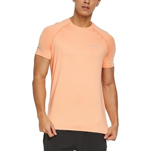 image:imagebaleaf Mens Running Shirts Quick Dry Workout Athletic TShirtA012heather Orange