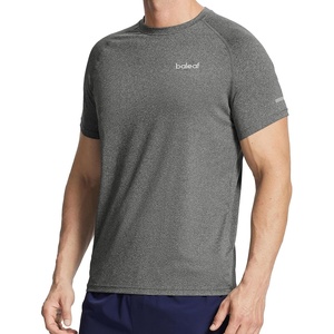 image:imagebaleaf Mens Running Shirts Quick Dry Workout Athletic TShirtA03grey Heather