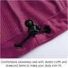 image:imagebaleaf Womens Lightweight Running Vest Sleeveless Softshell JacketRouge