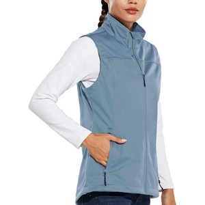 image:imagebaleaf Womens Lightweight Running Vest Sleeveless Softshell JacketRiviera