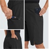 image:imagebaleaf Womens Hiking Bermuda Long Shorts Quick Dry Cargo with Pockets11 Inch Black