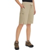 image:imagebaleaf Womens Hiking Bermuda Long Shorts Quick Dry Cargo with Pockets11 Inch Khaki