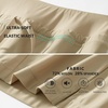 image:imagebaleaf Womens Hiking Bermuda Long Shorts Quick Dry Cargo with Pockets11 Inch Khaki