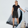 image:imagebaleaf Womens Hiking Bermuda Long Shorts Quick Dry Cargo with Pockets9 Inch Black