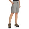 image:imagebaleaf Womens Hiking Bermuda Long Shorts Quick Dry Cargo with Pockets9 Inch Grey