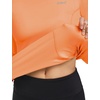 image:imagebaleaf Thermal Shirts for Women Long Sleeve Fleece Tops Winter RunningApricot
