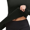 image:imagebaleaf Thermal Shirts for Women Long Sleeve Fleece Tops Winter RunningArmy Green