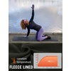 image:imagebaleaf Thermal Shirts for Women Long Sleeve Fleece Tops Winter RunningArmy Green