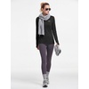 image:imagebaleaf Thermal Shirts for Women Long Sleeve Fleece Tops Winter RunningBlack