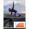 image:imagebaleaf Thermal Shirts for Women Long Sleeve Fleece Tops Winter RunningGray