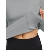 image:imagebaleaf Thermal Shirts for Women Long Sleeve Fleece Tops Winter RunningLight Gray
