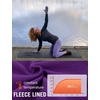 image:imagebaleaf Thermal Shirts for Women Long Sleeve Fleece Tops Winter RunningPurple