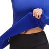 image:imagebaleaf Thermal Shirts for Women Long Sleeve Fleece Tops Winter RunningRoyal Blue