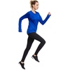 image:imagebaleaf Thermal Shirts for Women Long Sleeve Fleece Tops Winter RunningRoyal Blue