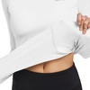 image:imagebaleaf Thermal Shirts for Women Long Sleeve Fleece Tops Winter RunningWhite
