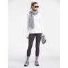 image:imagebaleaf Thermal Shirts for Women Long Sleeve Fleece Tops Winter RunningWhite