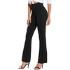 image:imagebaleaf Womens 2932 Bootcut Yoga Work Pants High Waisted with Pockets Stretch Bootleg Business Casual PantsBlack29