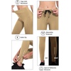 image:imagebaleaf Womens Fleece Lined Leggings Zip Pockets Water Resistant TightsAbrown