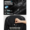 image:imagebaleaf Womens Rain Jacket Waterproof Packable Lightweight CyclingBlack