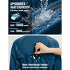 image:imagebaleaf Womens Rain Jacket Waterproof Packable Lightweight CyclingNavy Blue