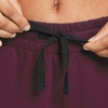 image:imagebaleaf Womens Sweatpants Cotton Joggers with Pockets Tapered LoungingBurgundy