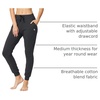 image:imagebaleaf Womens Sweatpants Cotton Joggers with Pockets Tapered LoungingCharcoal