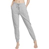 image:imagebaleaf Womens Sweatpants Cotton Joggers with Pockets Tapered LoungingLight Gray