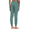image:imagebaleaf Womens Sweatpants Cotton Joggers with Pockets Tapered LoungingMisty Green