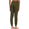 image:imagebaleaf Womens Sweatpants Cotton Joggers with Pockets Tapered LoungingOlive Green