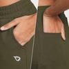 image:imagebaleaf Womens Sweatpants Cotton Joggers with Pockets Tapered LoungingOlive Green