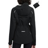 image:imagebaleaf Womens Rain Jacket Waterproof Packable Lightweight CyclingBlack