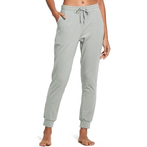 image:imagebaleaf Womens Sweatpants Cotton Joggers with Pockets Tapered LoungingIron Grey